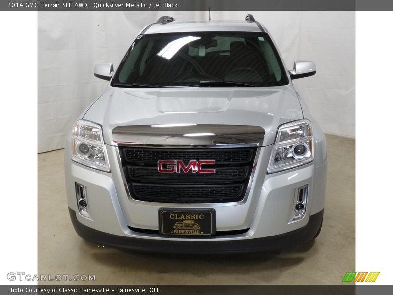 Quicksilver Metallic / Jet Black 2014 GMC Terrain SLE AWD