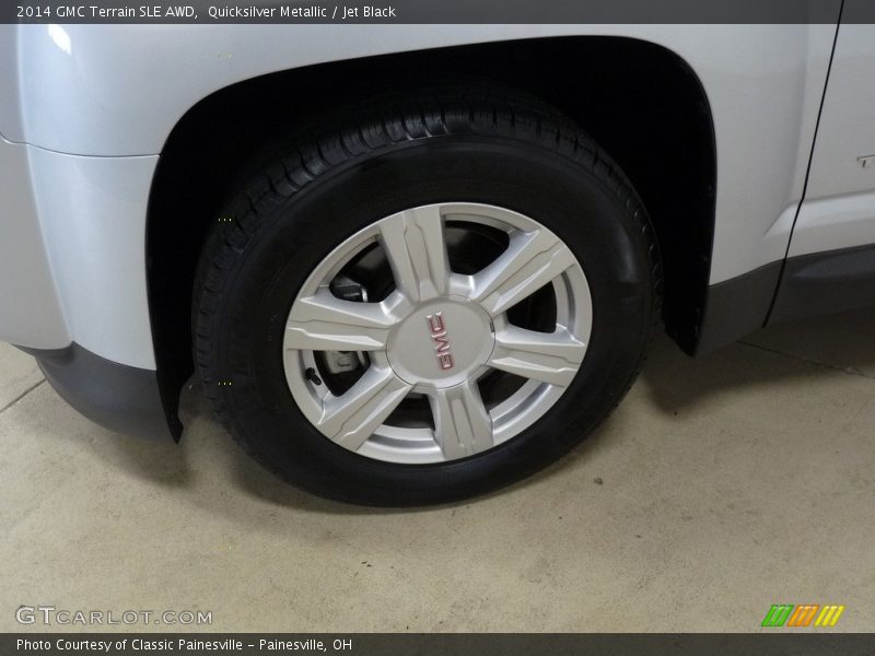 Quicksilver Metallic / Jet Black 2014 GMC Terrain SLE AWD