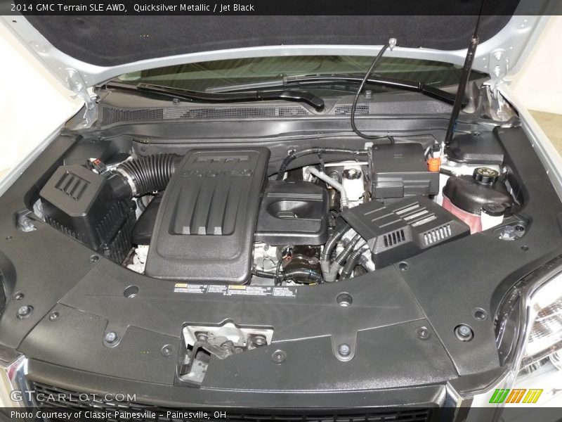 Quicksilver Metallic / Jet Black 2014 GMC Terrain SLE AWD