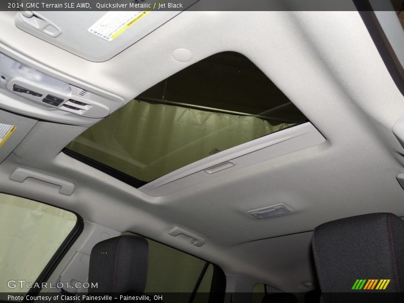 Quicksilver Metallic / Jet Black 2014 GMC Terrain SLE AWD