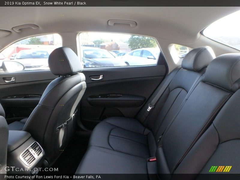 Rear Seat of 2019 Optima EX