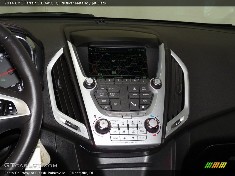 Quicksilver Metallic / Jet Black 2014 GMC Terrain SLE AWD