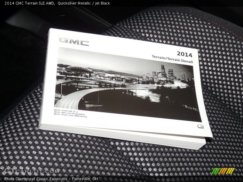 Quicksilver Metallic / Jet Black 2014 GMC Terrain SLE AWD