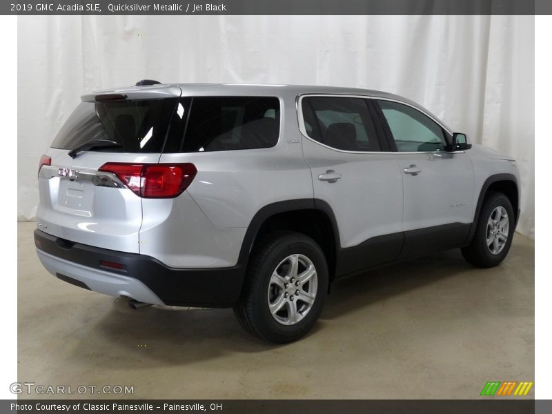 Quicksilver Metallic / Jet Black 2019 GMC Acadia SLE