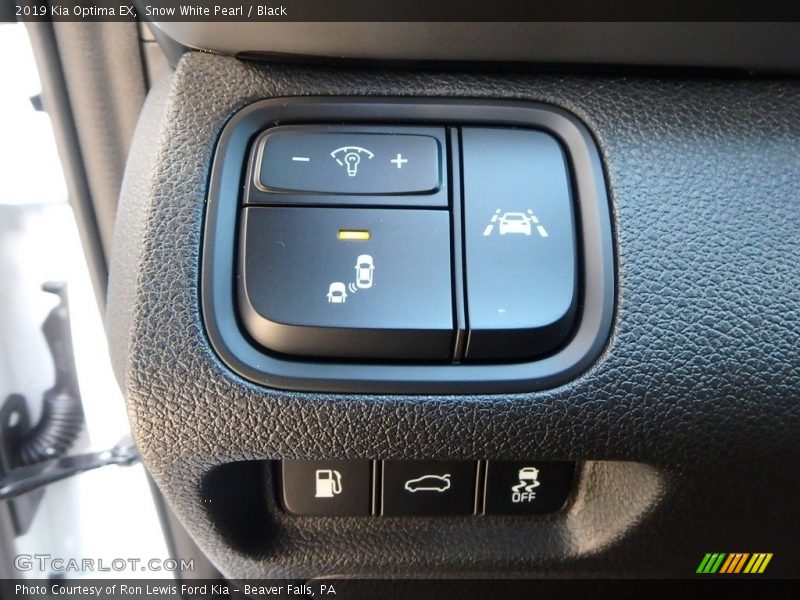 Controls of 2019 Optima EX