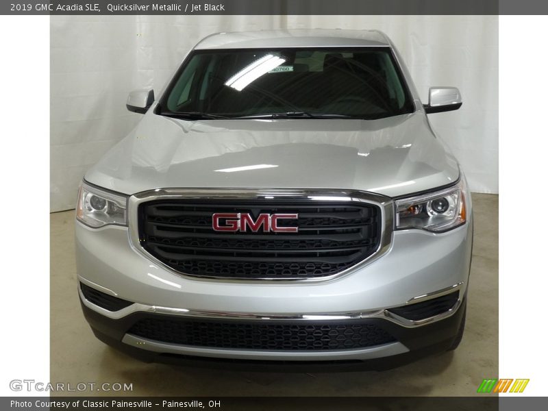 Quicksilver Metallic / Jet Black 2019 GMC Acadia SLE