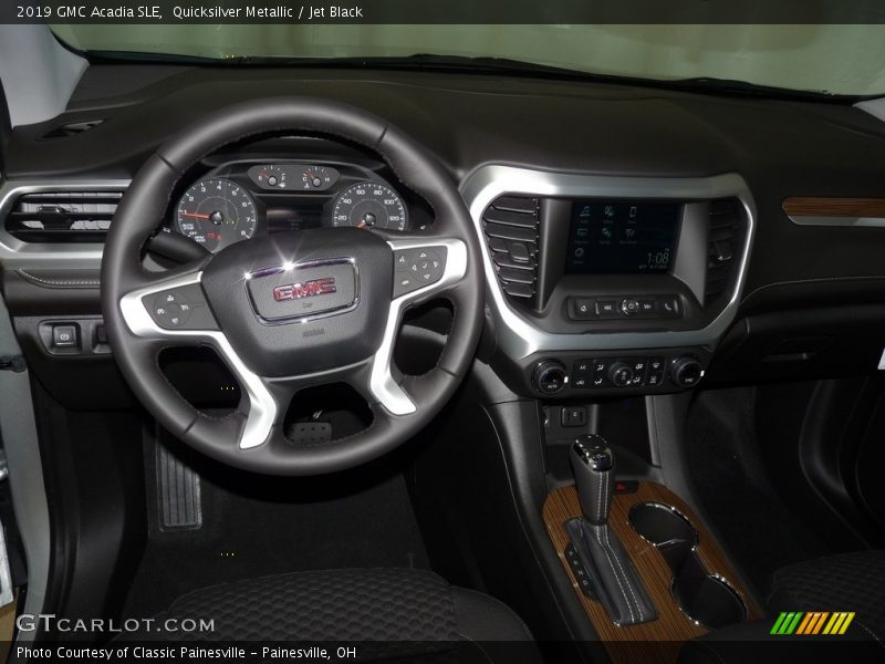 Quicksilver Metallic / Jet Black 2019 GMC Acadia SLE