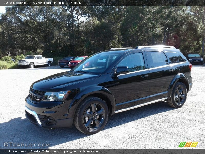 Pitch Black / Black 2018 Dodge Journey Crossroad