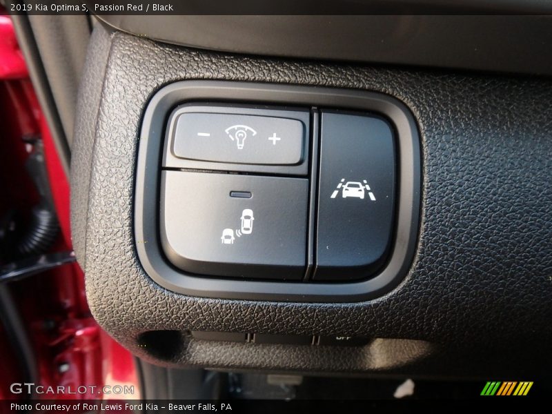 Passion Red / Black 2019 Kia Optima S