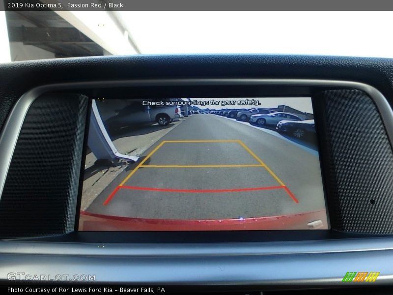 Passion Red / Black 2019 Kia Optima S