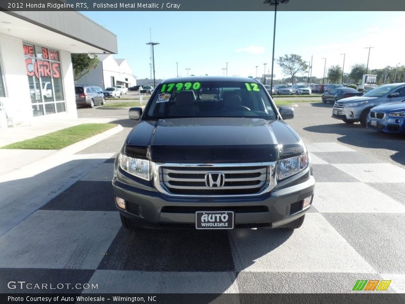 Polished Metal Metallic / Gray 2012 Honda Ridgeline RTS