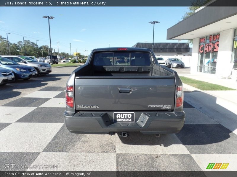 Polished Metal Metallic / Gray 2012 Honda Ridgeline RTS