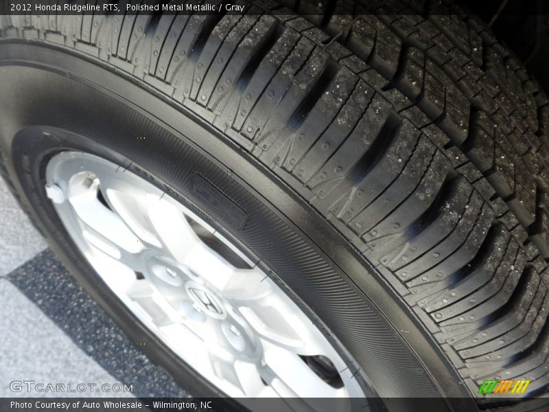Polished Metal Metallic / Gray 2012 Honda Ridgeline RTS