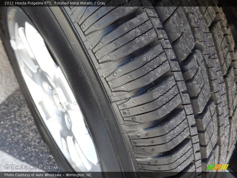 Polished Metal Metallic / Gray 2012 Honda Ridgeline RTS
