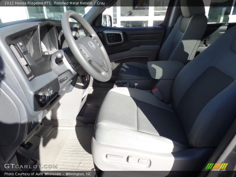 Polished Metal Metallic / Gray 2012 Honda Ridgeline RTS