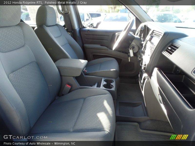 Polished Metal Metallic / Gray 2012 Honda Ridgeline RTS