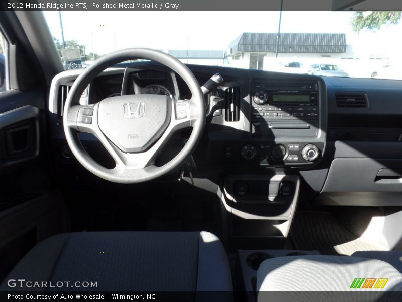 Polished Metal Metallic / Gray 2012 Honda Ridgeline RTS