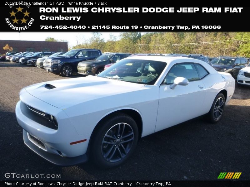 White Knuckle / Black 2019 Dodge Challenger GT AWD