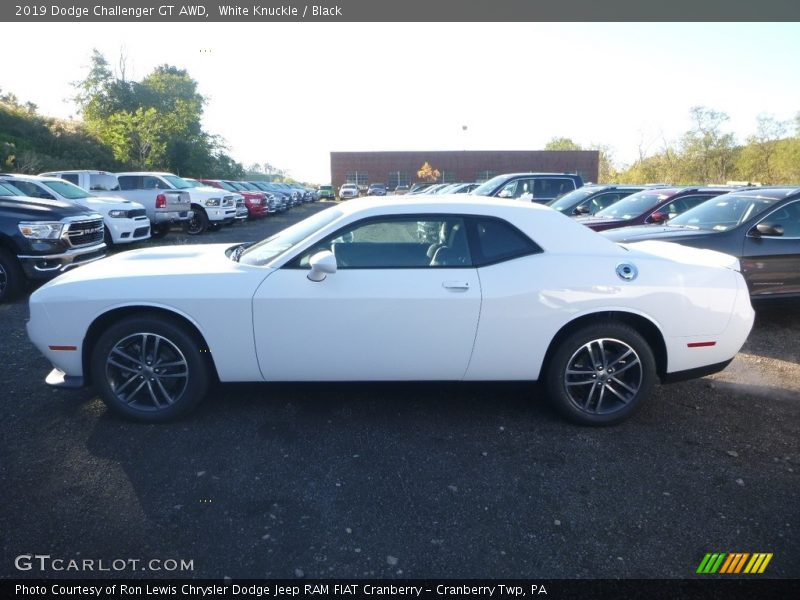 White Knuckle / Black 2019 Dodge Challenger GT AWD