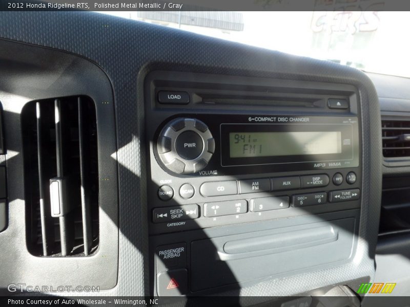 Polished Metal Metallic / Gray 2012 Honda Ridgeline RTS