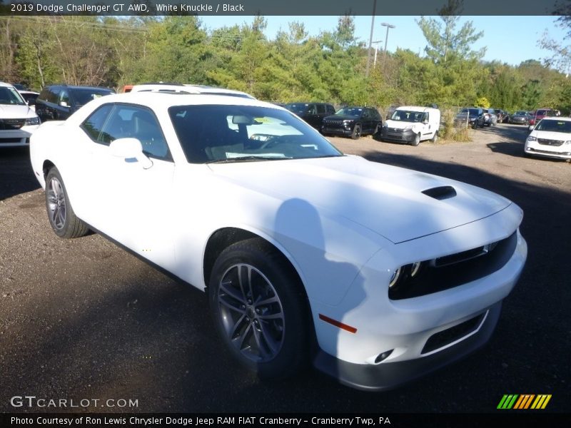 White Knuckle / Black 2019 Dodge Challenger GT AWD