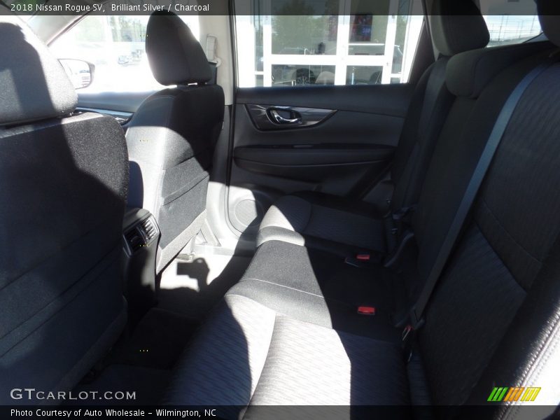 Brilliant Silver / Charcoal 2018 Nissan Rogue SV