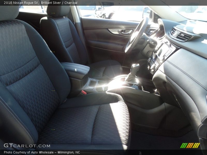 Brilliant Silver / Charcoal 2018 Nissan Rogue SV