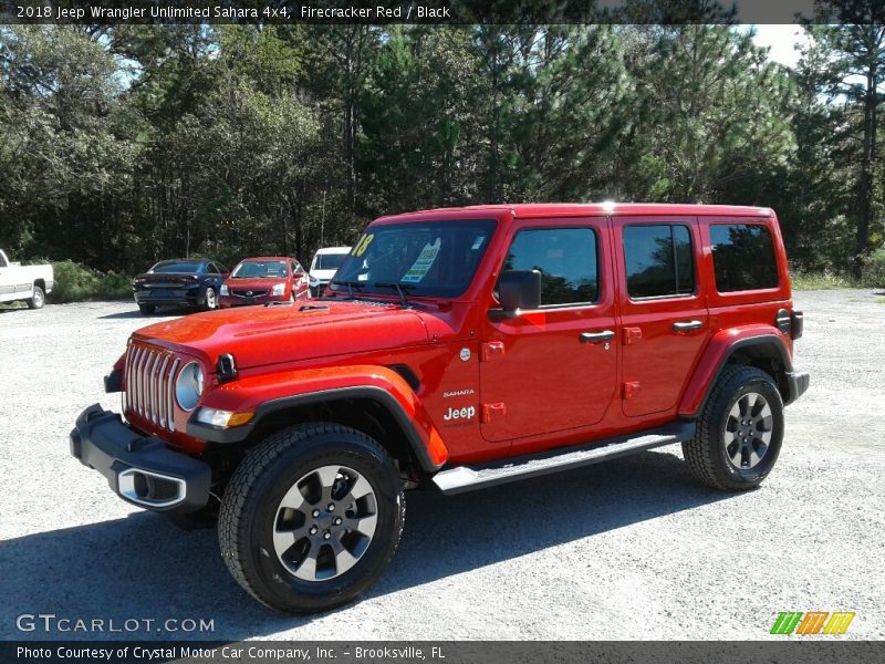  2018 Wrangler Unlimited Sahara 4x4 Firecracker Red