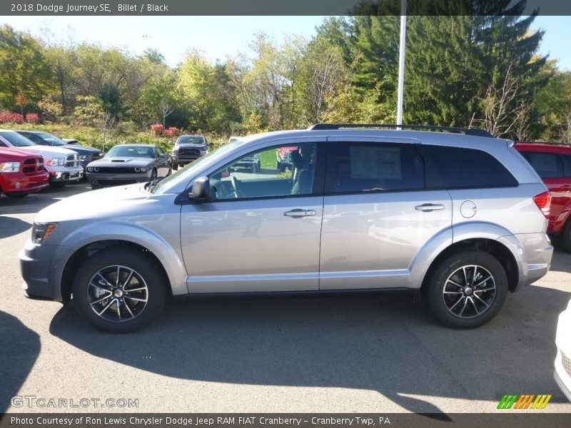 Billet / Black 2018 Dodge Journey SE