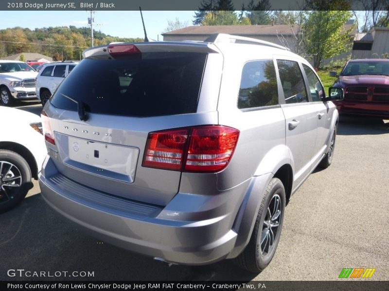 Billet / Black 2018 Dodge Journey SE