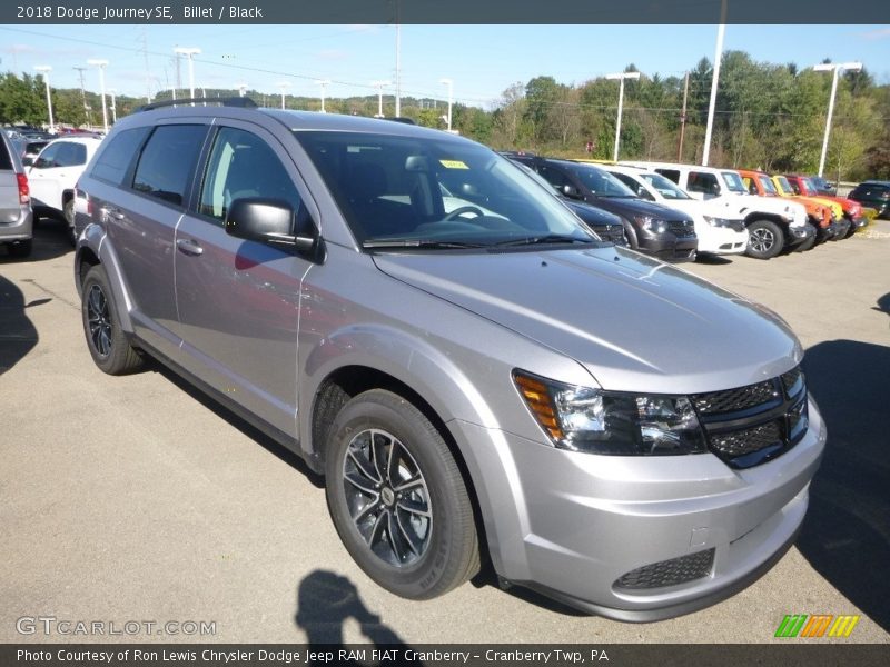 Billet / Black 2018 Dodge Journey SE