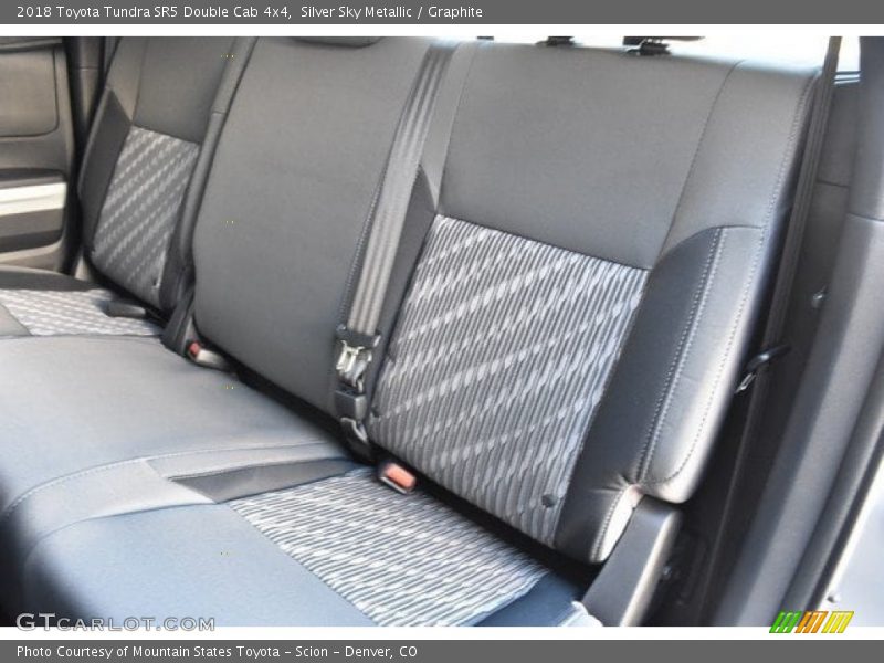 Silver Sky Metallic / Graphite 2018 Toyota Tundra SR5 Double Cab 4x4