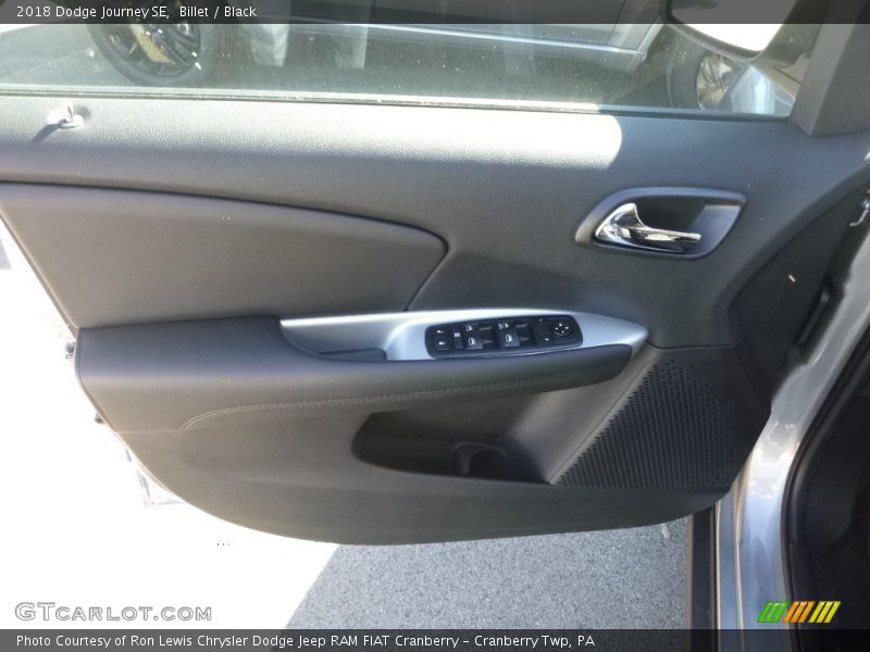Billet / Black 2018 Dodge Journey SE