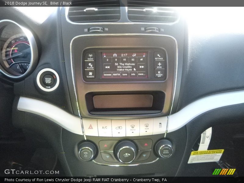 Billet / Black 2018 Dodge Journey SE