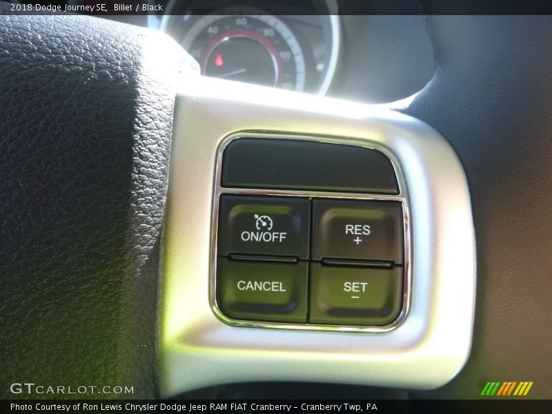 Billet / Black 2018 Dodge Journey SE