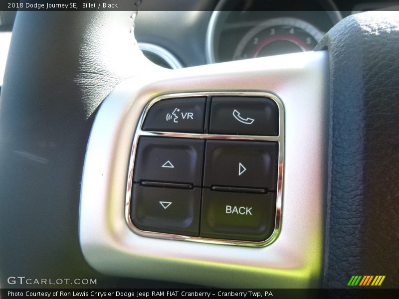Billet / Black 2018 Dodge Journey SE