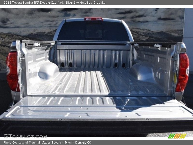 Silver Sky Metallic / Graphite 2018 Toyota Tundra SR5 Double Cab 4x4