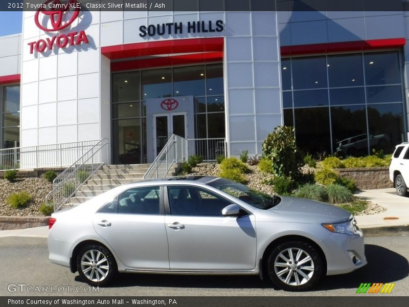 Classic Silver Metallic / Ash 2012 Toyota Camry XLE