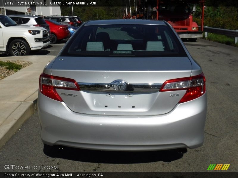 Classic Silver Metallic / Ash 2012 Toyota Camry XLE