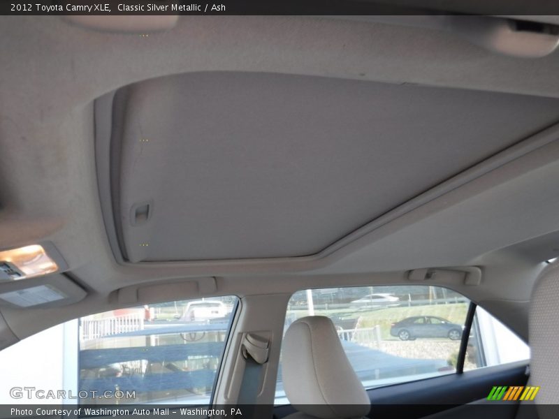 Classic Silver Metallic / Ash 2012 Toyota Camry XLE