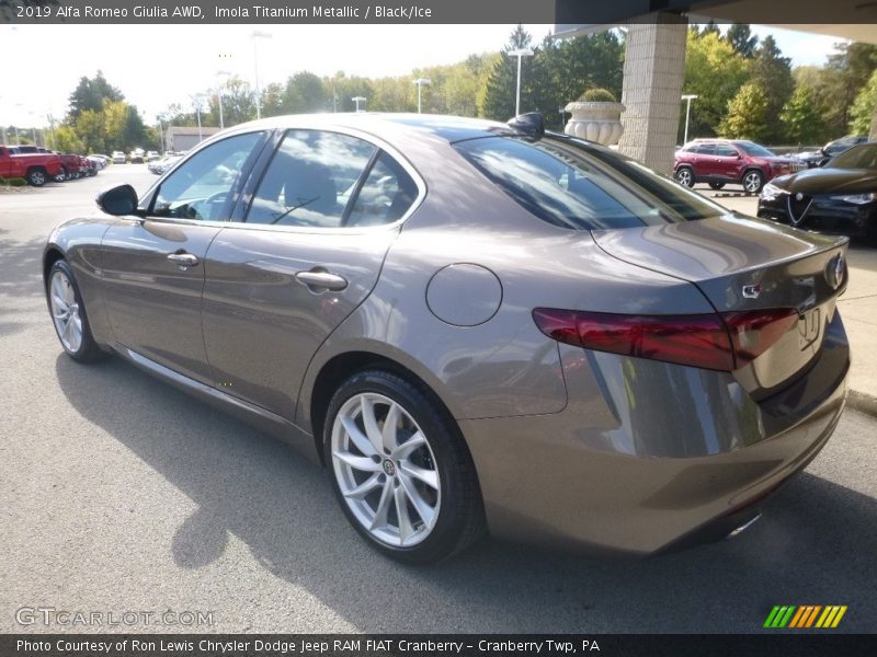 Imola Titanium Metallic / Black/Ice 2019 Alfa Romeo Giulia AWD