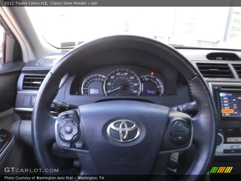 Classic Silver Metallic / Ash 2012 Toyota Camry XLE