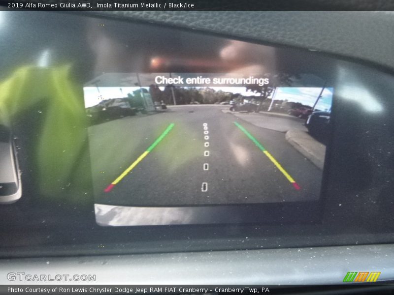 Imola Titanium Metallic / Black/Ice 2019 Alfa Romeo Giulia AWD