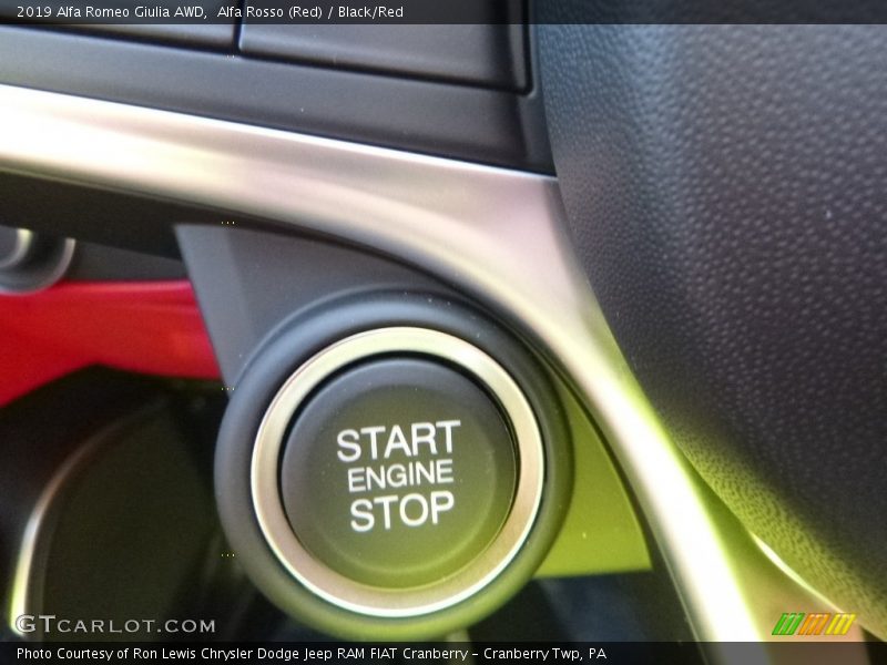 Alfa Rosso (Red) / Black/Red 2019 Alfa Romeo Giulia AWD