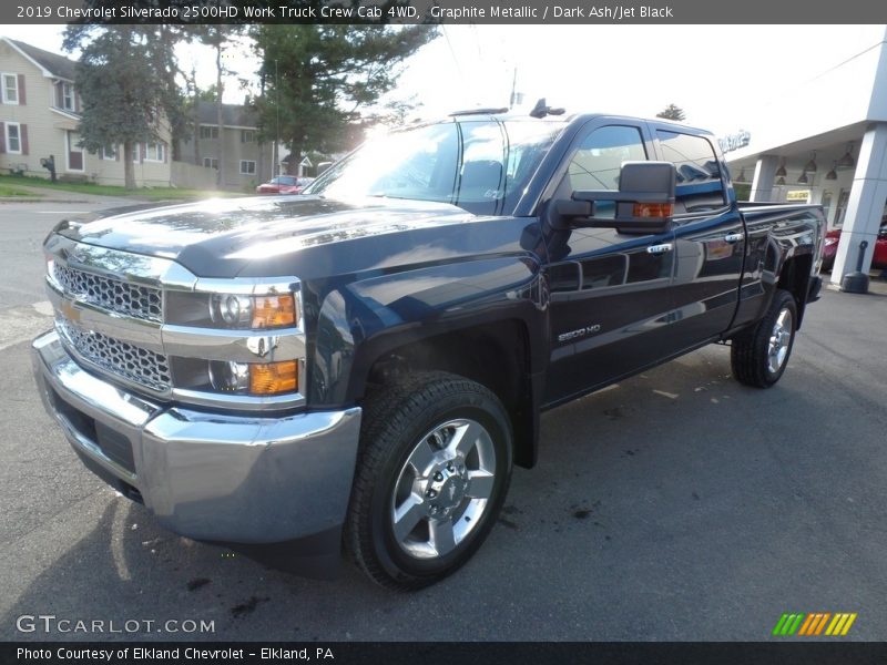 Graphite Metallic / Dark Ash/Jet Black 2019 Chevrolet Silverado 2500HD Work Truck Crew Cab 4WD
