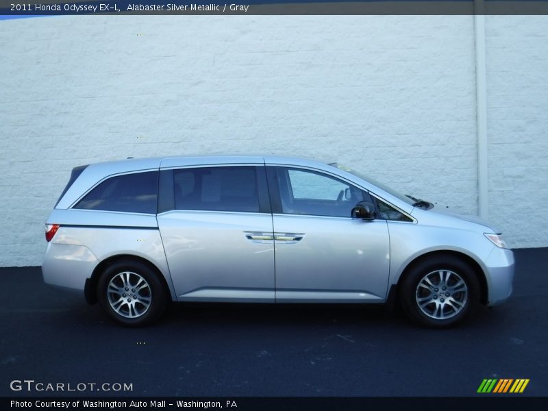 Alabaster Silver Metallic / Gray 2011 Honda Odyssey EX-L