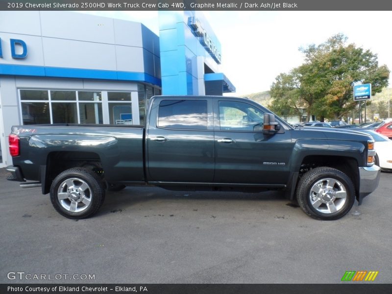 Graphite Metallic / Dark Ash/Jet Black 2019 Chevrolet Silverado 2500HD Work Truck Crew Cab 4WD