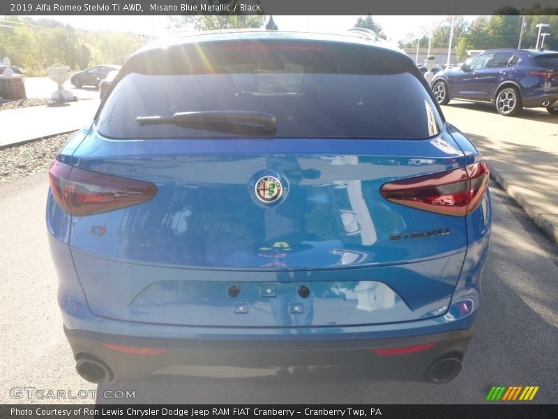 Misano Blue Metallic / Black 2019 Alfa Romeo Stelvio Ti AWD