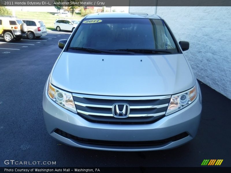 Alabaster Silver Metallic / Gray 2011 Honda Odyssey EX-L
