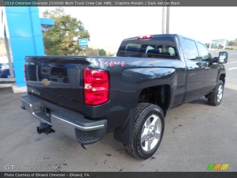 Graphite Metallic / Dark Ash/Jet Black 2019 Chevrolet Silverado 2500HD Work Truck Crew Cab 4WD